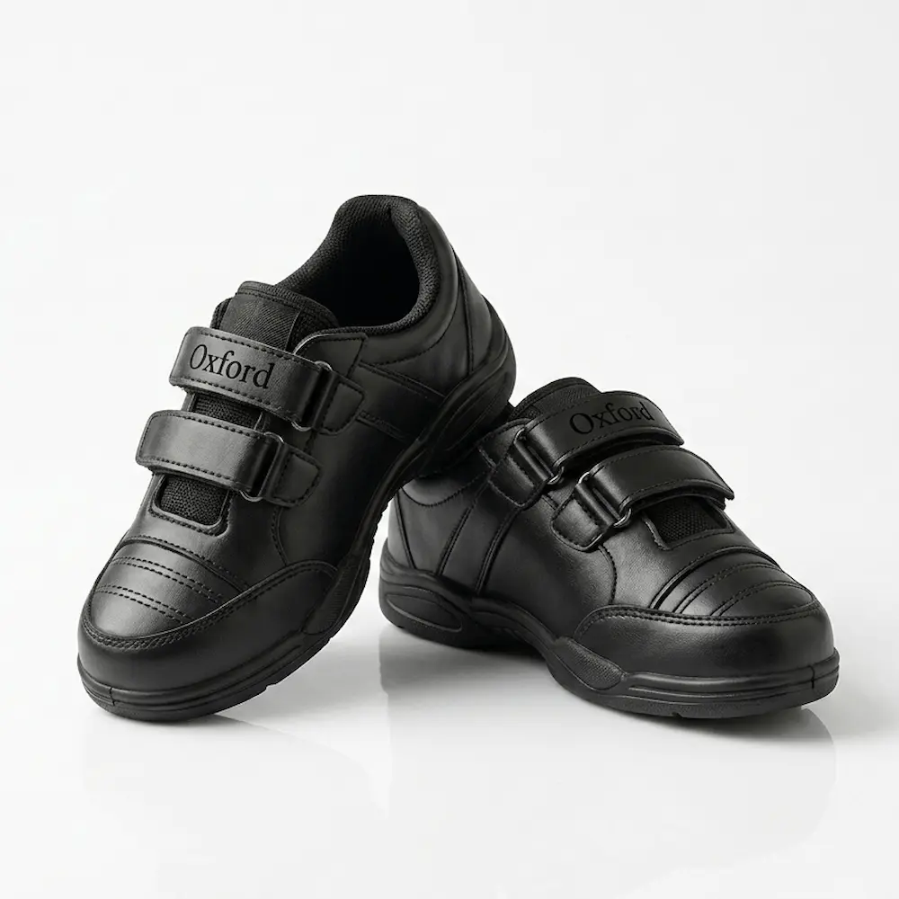 Oxford Velcro School Shoes