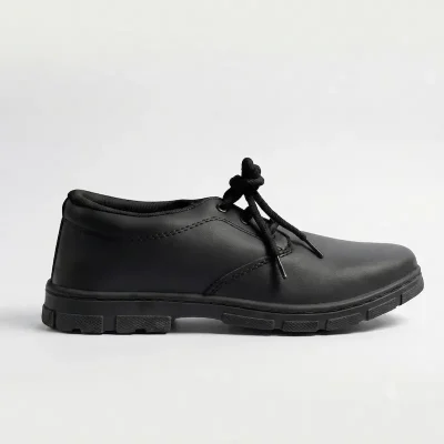 Boys lace up school shoes